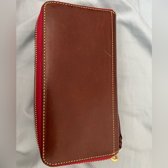 Dooney & Bourke Florentine Leather Twist Sac Shoulder Bag - Picture 6 of 6